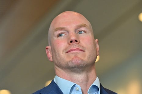 Independent senator David Pocock.