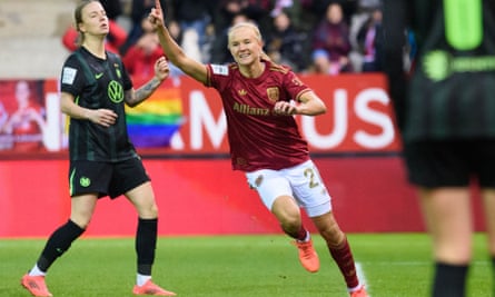 Pernille Harder of Bayern Munich