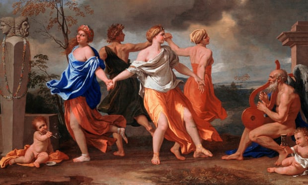 Detail from A Dance to the Music of Time by Nicolas Poussin