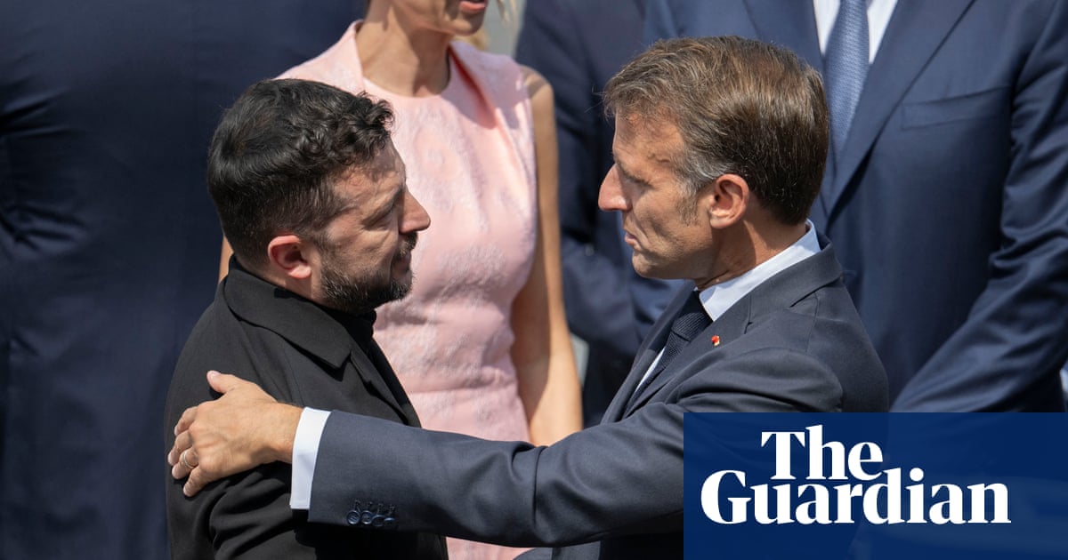 Ukraine war briefing: Macron focuses on delivery of missile interceptors as Russian attacks intensify