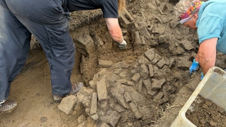 Archaeologists dig at Offerton in Sunderland