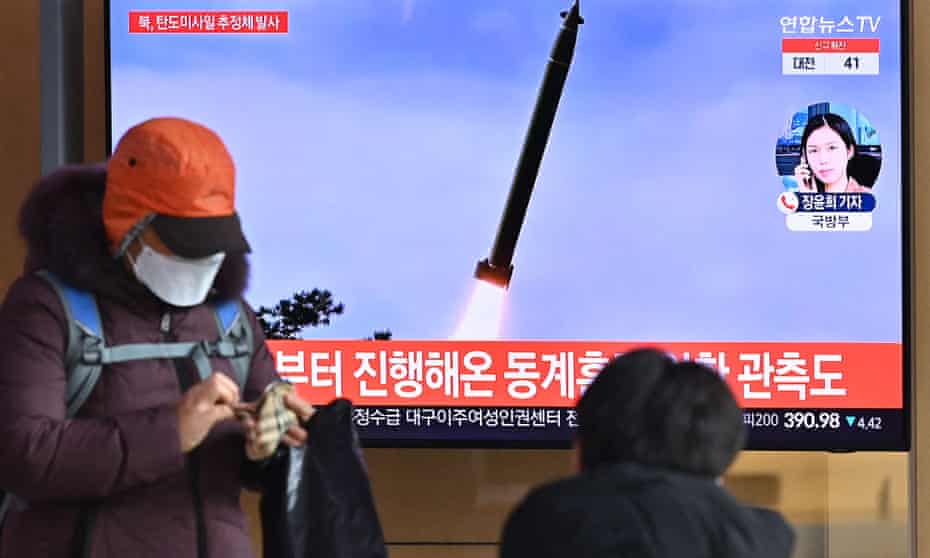 North korea fires missiles 2022