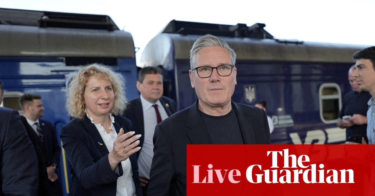 Starmer nationalises British Steel and visits Ukraine on last full day as Labour leader – UK politics live