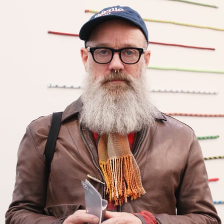 Michael Stipe – and beard – in New York in 2016