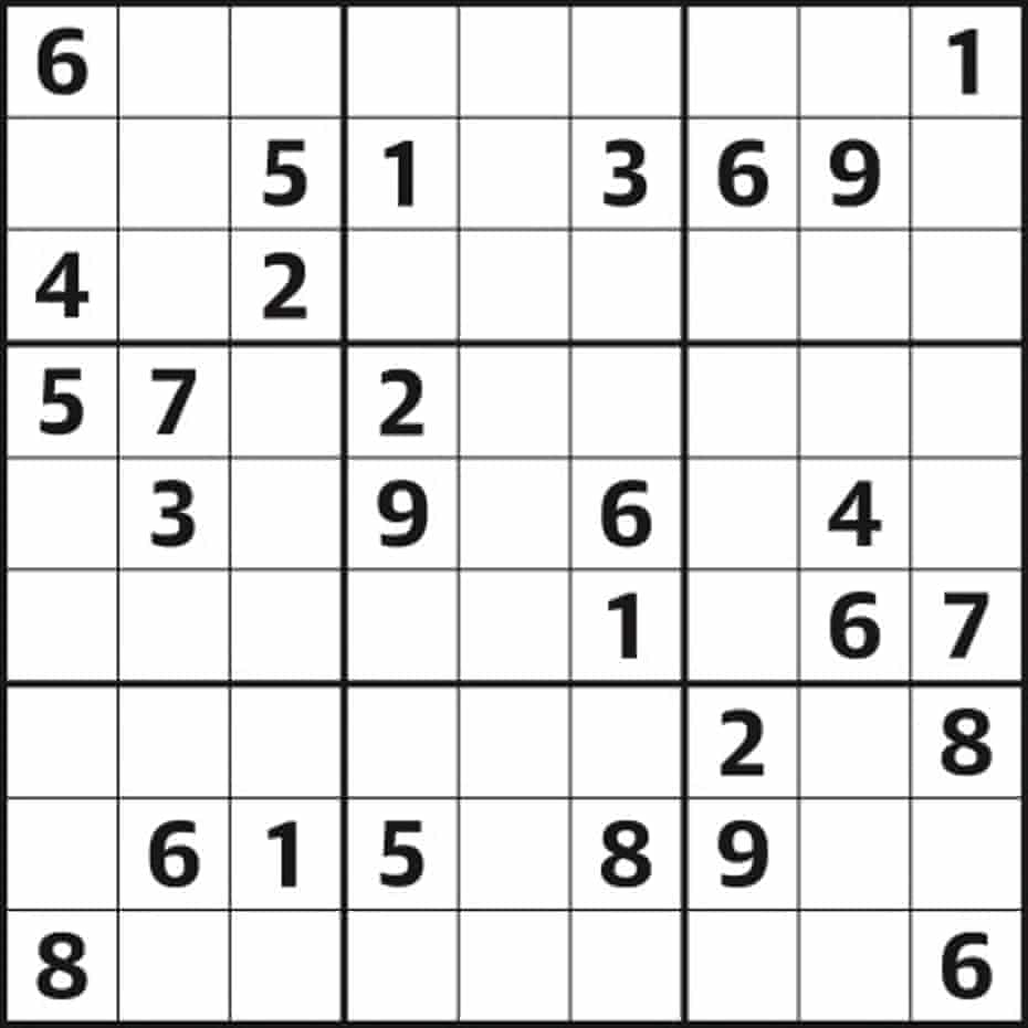 sudoku 5 219 medium life and style the guardian