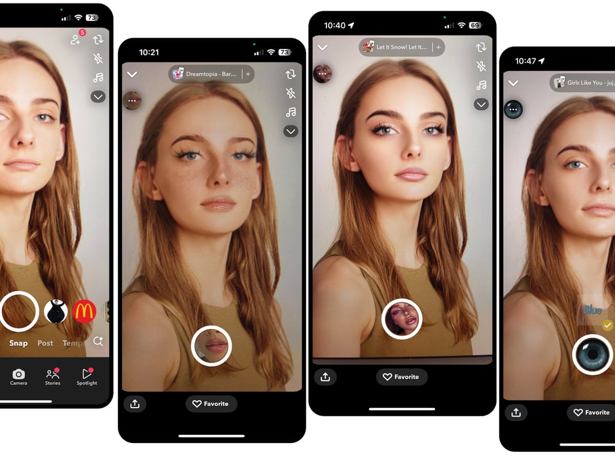 Teenage girls are feeling vulnerable': fears grow over online beauty filters | Social media | The Guardian