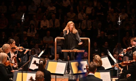 The LSO conducted by Barbara Hannigan.