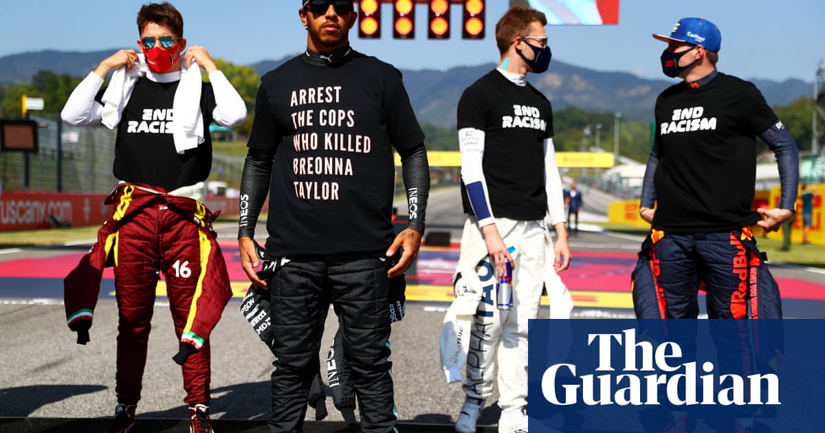 Lewis Hamilton vows to keep protesting as FIA launches review of guidelines