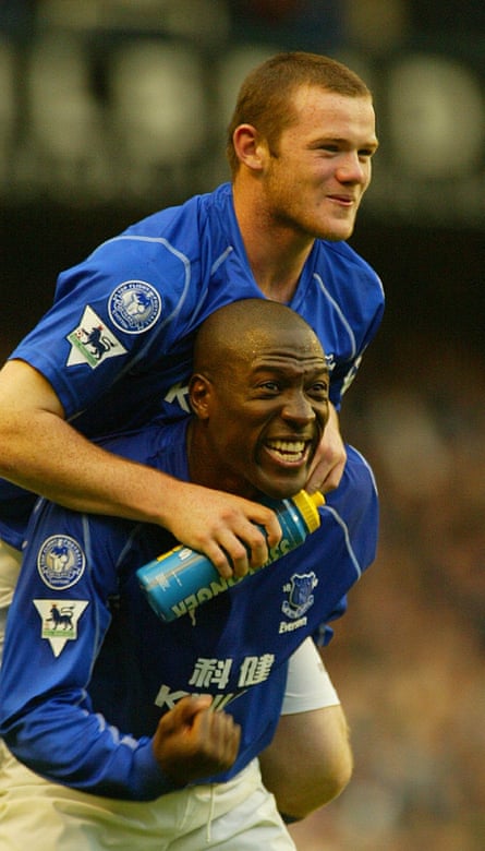 Wayne Rooney and Kevin Campbell