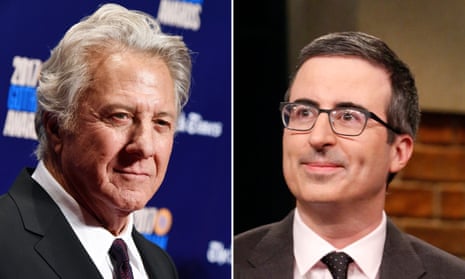 Dustin Hoffman confronted over abuse allegations by John Oliver at public Q&A | Dustin Hoffman | The Guardian