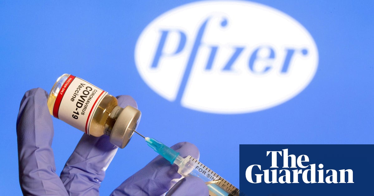 Pfizer Covid jab ‘90% effective against hospitalisation for at least 6 months’