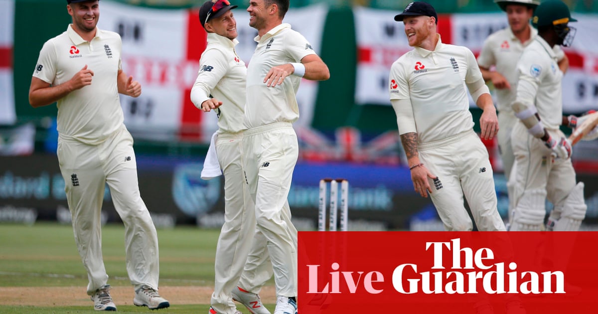 South Africa v England: second Test, day three – live!