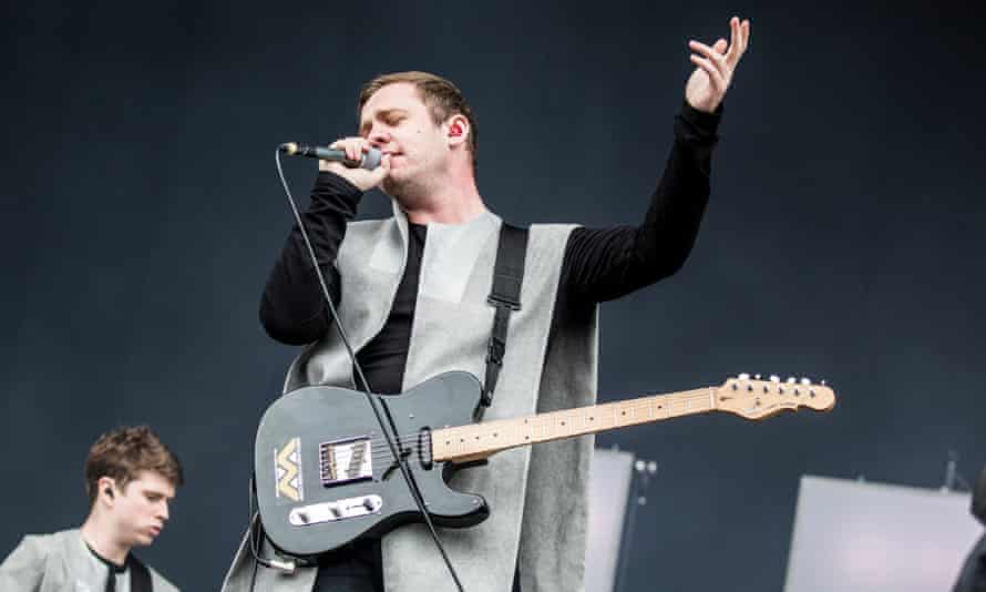 Jonathan Higgs of Manchester band Everything Everything, who will perform at Bluedot.