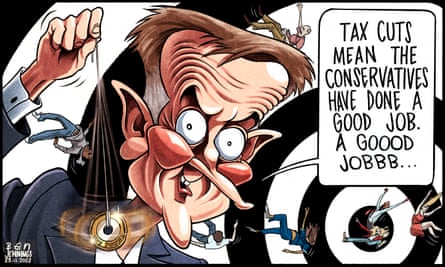 Ben Jennings on Jeremy Hunt’s autumn statement – cartoon