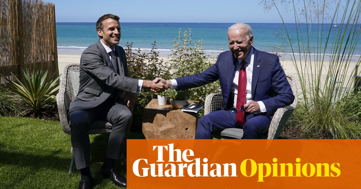 Joe Biden’s foreign foray is all about shoring up democracy – in the US