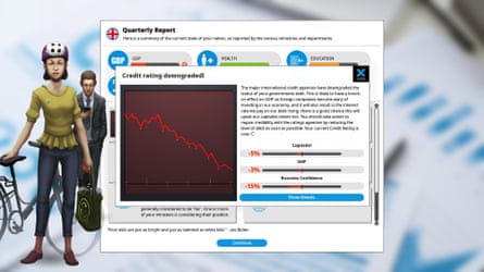 Nothing involving a precipitously declining red zigzag has ever been good news.