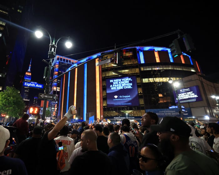 Knicks tell fans to arrive at least two hours early for NBA finals Game 3 due to Trump’s attendance