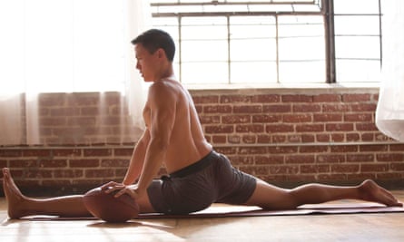 Baller Yoga founder Cedric Yau.