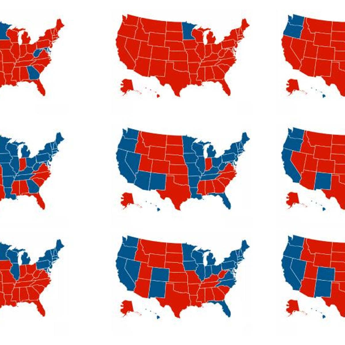 Swing States How Changes In The Political Landscape Benefit Trump Us News The Guardian