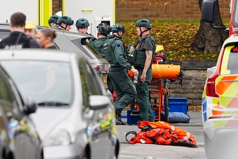 Manchester synagogue incidentEmergency services at the scene of an incident at Heaton Park Hebrew Congregation synagogue in Crumpsall, Manchester.