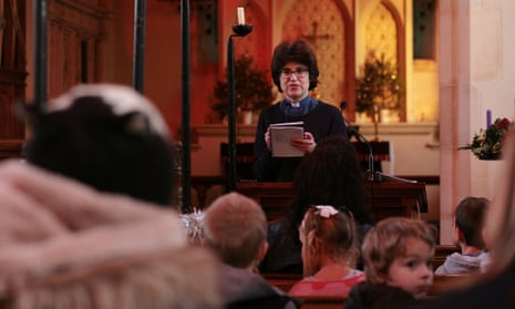 Rev Sally Gaze at St Mary’s church in Newton Flotman, Norfolk