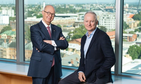 Kim Williams and Hugh Marks.