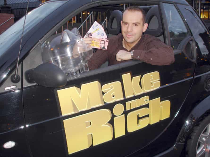 Martin Lewis promoting his ITV show in 2005
