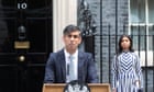 Rishi Sunak will not move to US after election defeat, allies say