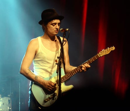 Battles with depression … Pete Doherty.