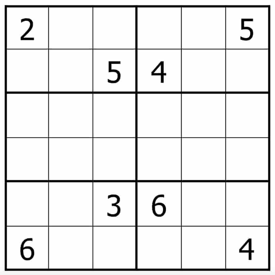 Puzzle by Cracking the Cryptic. To solve this puzzle online go here, to solve it with pencil and paper print out this page