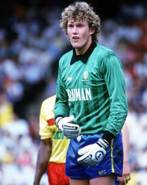 Wimbledon put to good use the ability of their goalkeeper Dave Beasant to accurately launch a big kick towards John Fashanu.