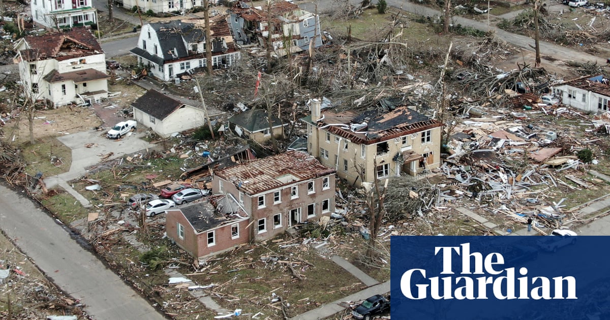 US tornadoes: up to 100 people feared dead after historic storms – video report