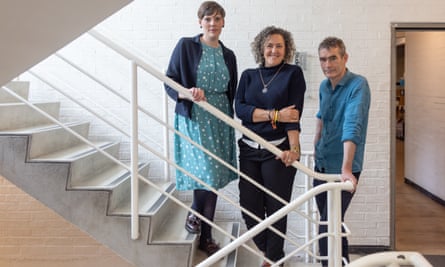 Rachel Twigg, Nina Steiger and Rufus Norris.