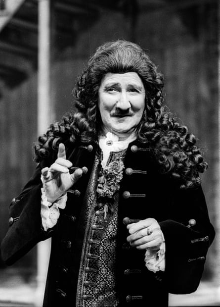 Leslie Phillips as Sir Sampson Legend in Love for Love by William Congreve at the Chichester Festival theatre in 1996.