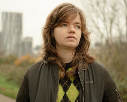 Maya Jagger on the Taff Embnakment in Cardiff