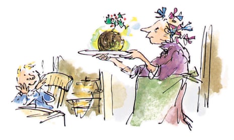 ‘Boundless imaginative energy’: one of Quentin Blake’s illustrations for A Christmas Carol