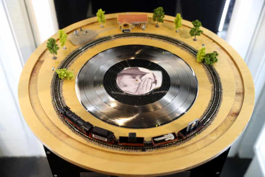 A model train track from Neil Young’s former collection that was auctioned in 2017