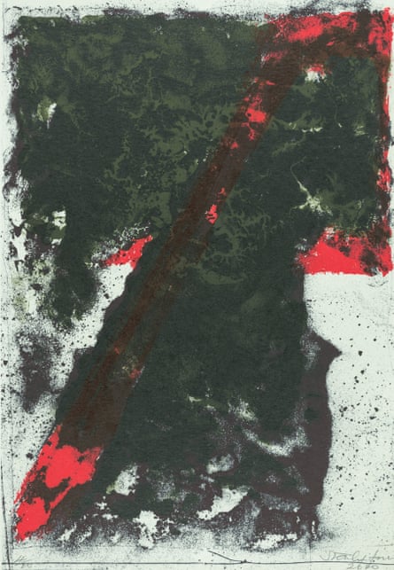 Esklar 2, 2010, a lithograph by Stanley Jones.