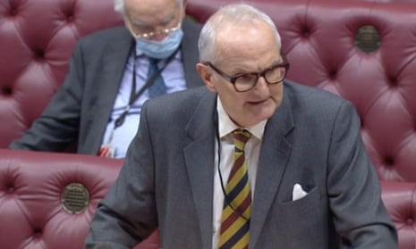 Lord Agnew, who quit his role as a Treasury minister over the government’s handling of fraudulent Covid business loans.
