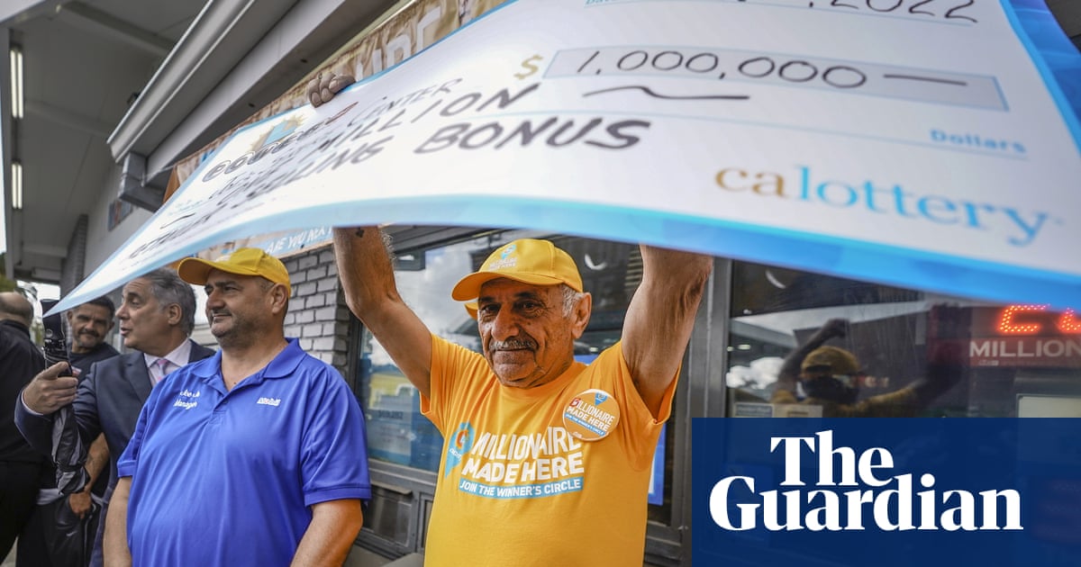 California ticket holder scoops $2bn jackpot in biggest lottery payout ever – The Guardian US