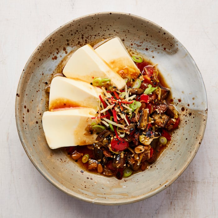 Caponata met zijdentofu