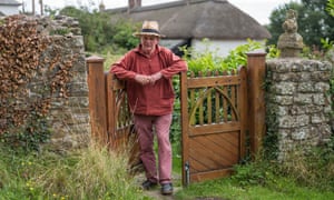 ‘We’ve become a selfish people, an unkind people’ … Morpurgo at home in Devon.