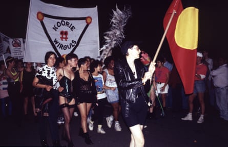 Koorie Wirguls, Sydney Gay and Lesbian Mardi Gras Parade, 1992.