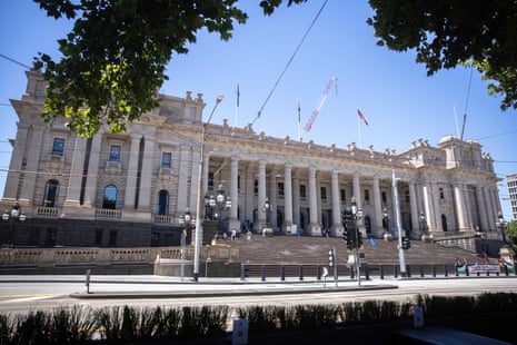 Facade of Victoria’s Parliament House