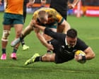 Rugby Championship: la Nuova Zelanda sconfigge l'Australia 28-14 nella Bledisloe Cup, una vittoria che potrebbe decidere il torneo