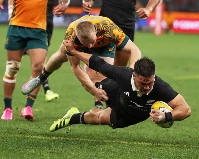 Bledisloe Cup live: Australia Wallabies 14-28 New Zealand All Blacks – as it happened