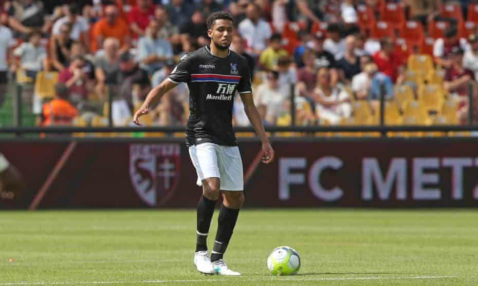 Crystal Palace’s summer signing Jairo Riedewald gets on the ball during a preseason friendly against FC Metz.