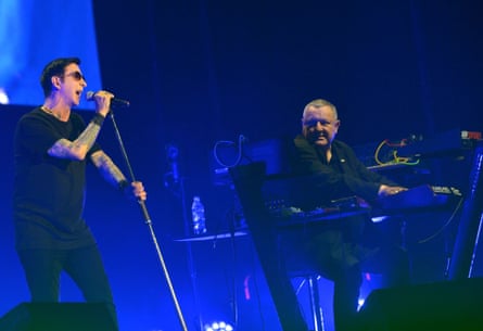 The duo performing at the O2 Arena, London, in 2018.