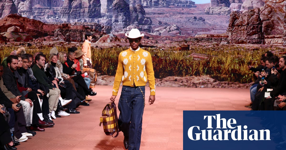Pharrell Williams showcases American western for Louis Vuitton ...