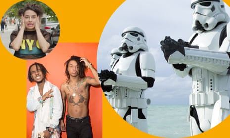 Smash hits ... Broad City, Rae Sremmurd and Rogue One’s stormtroopers.